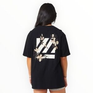 YoungLa Women’s Large Oversized Bloc Tee W424 Active Workout Gym